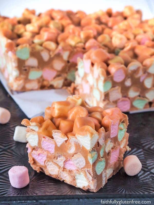 These marshmallow peanut butter squares are a delicious Easter treat that's easy to make! Check out the recipe.