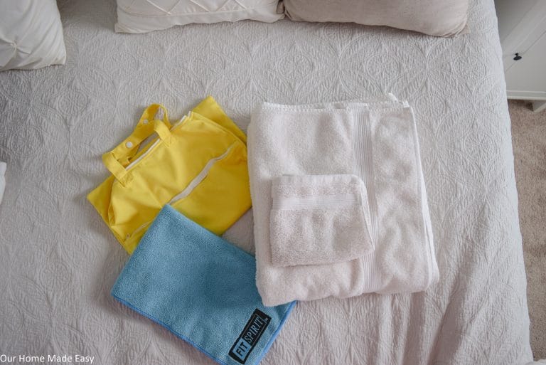 How to Organize a Gym Bag – Our Home Made Easy