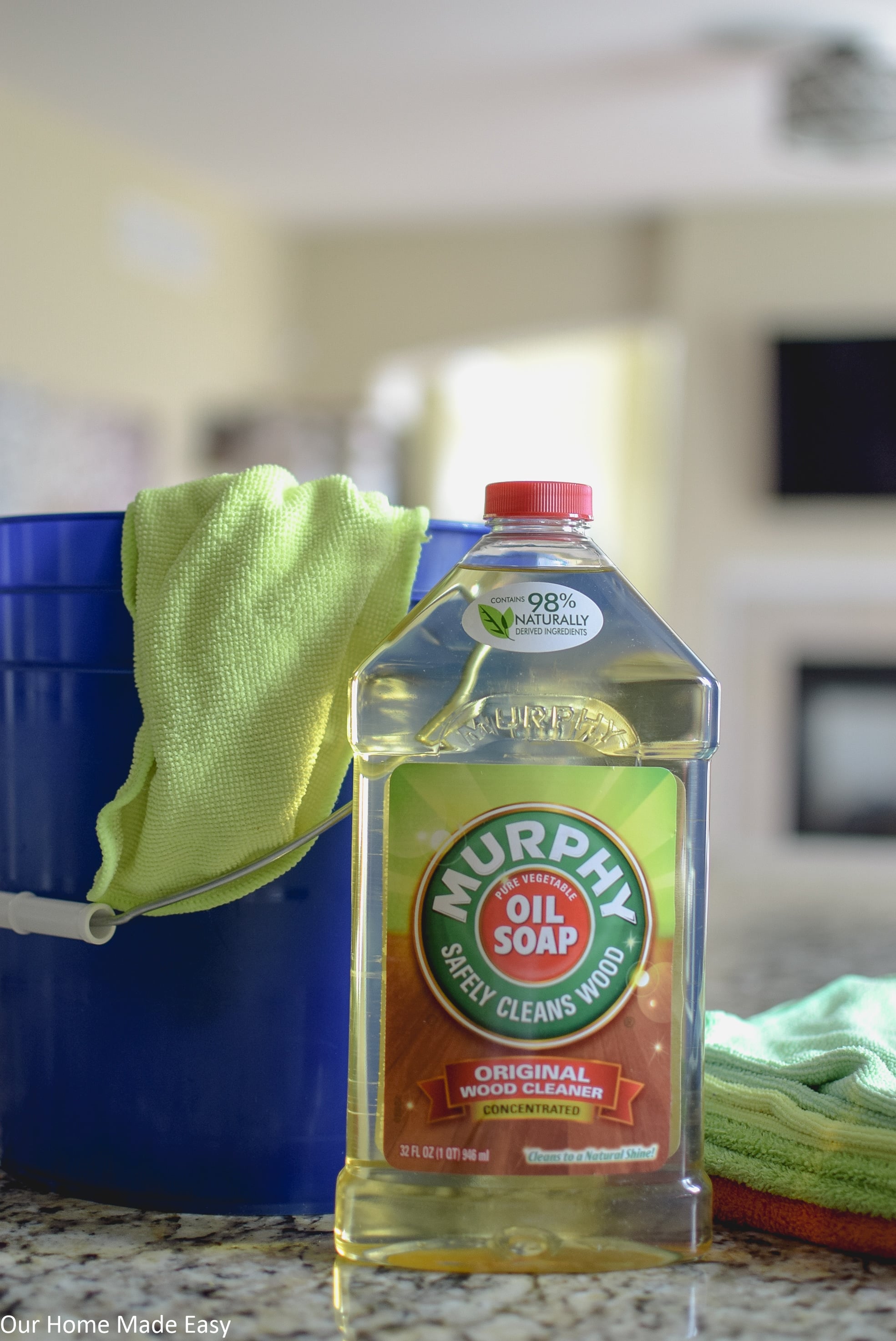The Simplest Way to Clean Kitchen Cabinets - Our Home Made ...