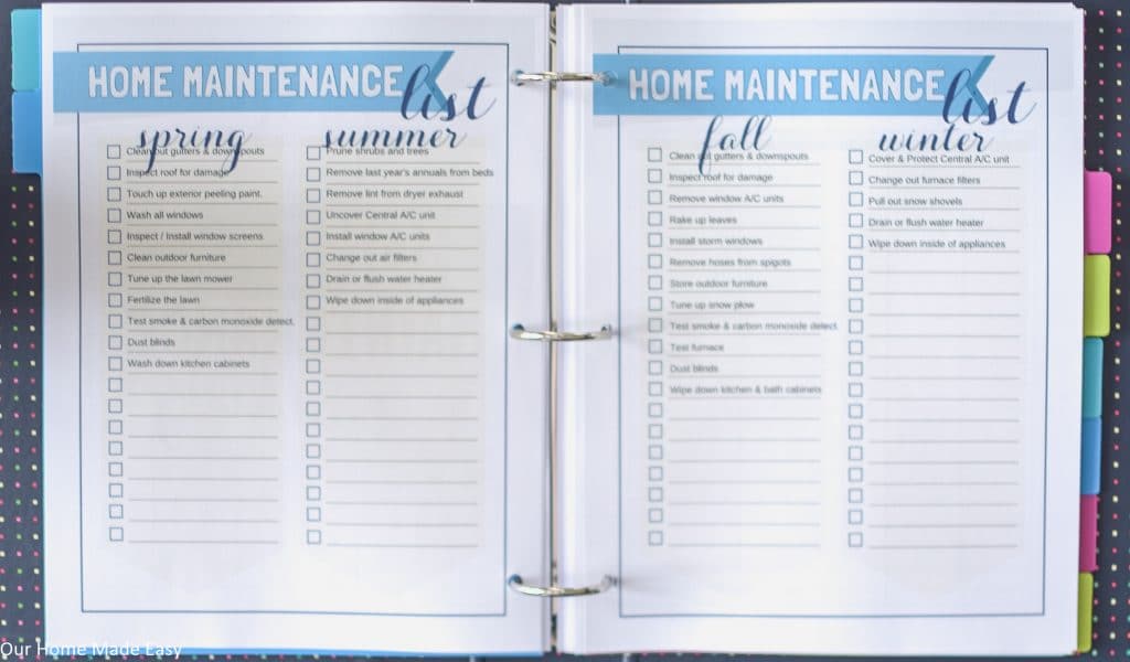 Introducing The Ultimate Home Binder! Our Home Made Easy