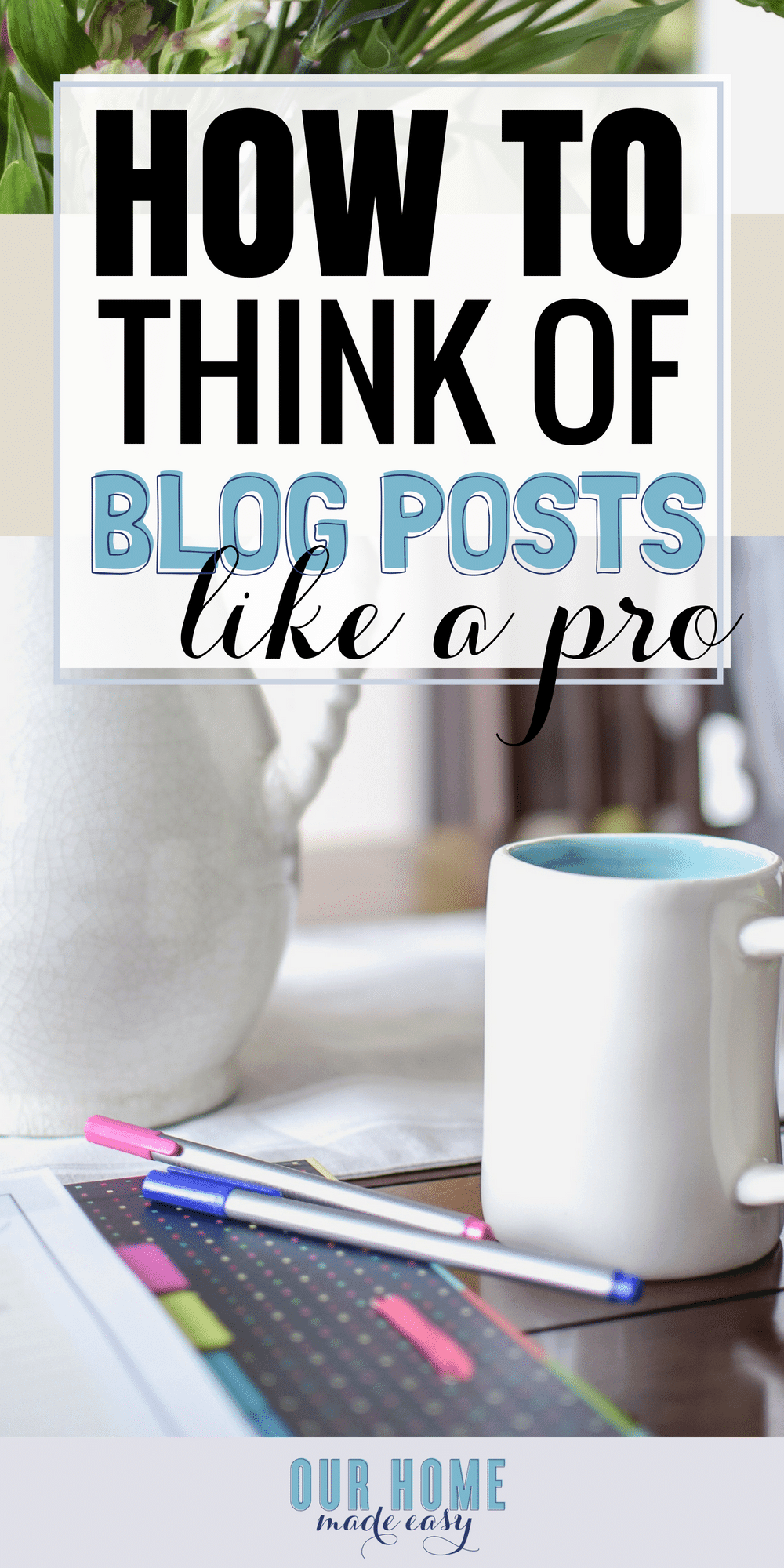 Wondering how us bloggers come up with blog post ideas? I'm sharing how you can brainstorm posts even when you can't think of something to write about! #blogging