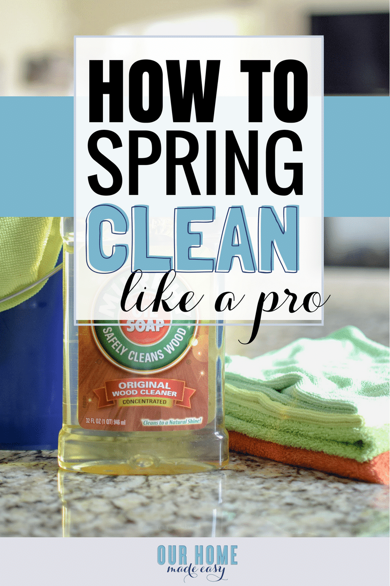 Make Spring cleaning, easy by tackling a few main items! Grab your free Spring cleaning checklist to make sure you don't miss a thing this year!