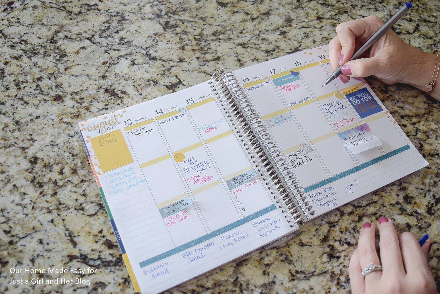 The Most Effective Way to Use a Planner