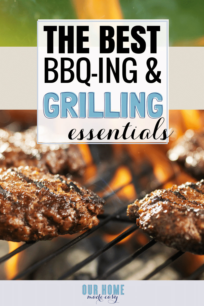 Make BBQ-ing super easy with these favorite grilling tools! #bbq #dinner #grill #summer