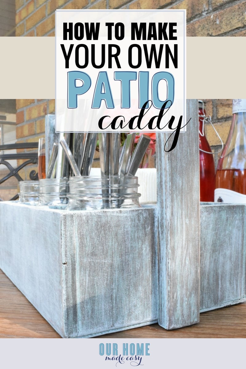 DIY Patio Caddy for BBQs or Tailgates