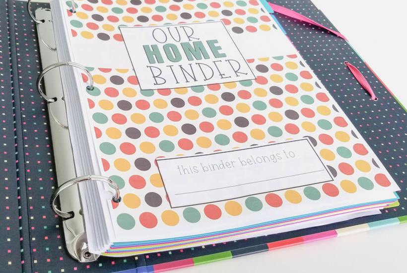 6 Free Autumn Home Binder Covers