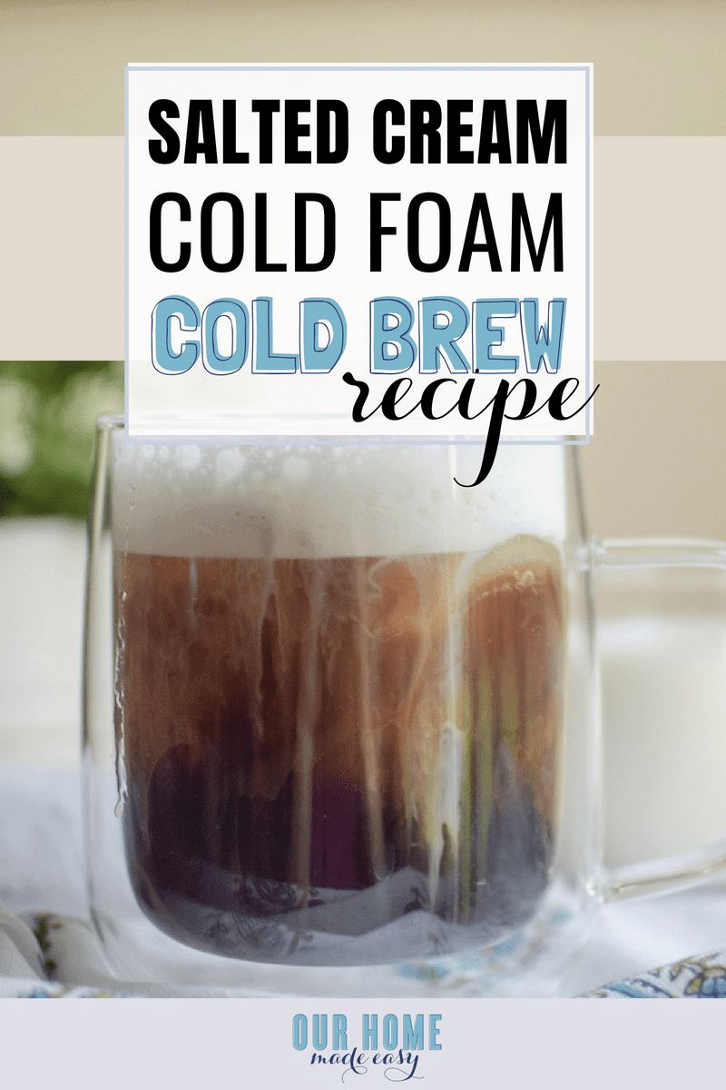 Sweet Cream Cold Foam Recipe (Starbucks Copycat!) - Fit Foodie Finds