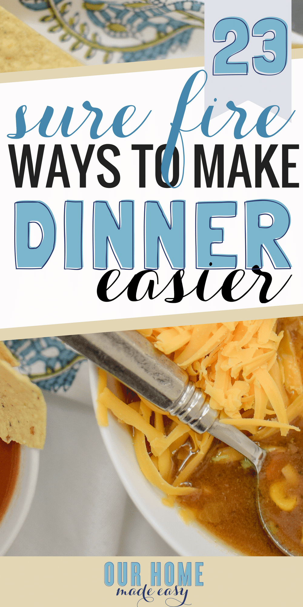 The best food bloggers are sharing their advice on how to make dinner easier during the week! They are sharing their best busy mom advice & recipes! #dinner #recipe #dinnerrecipes #workingmom #momlife