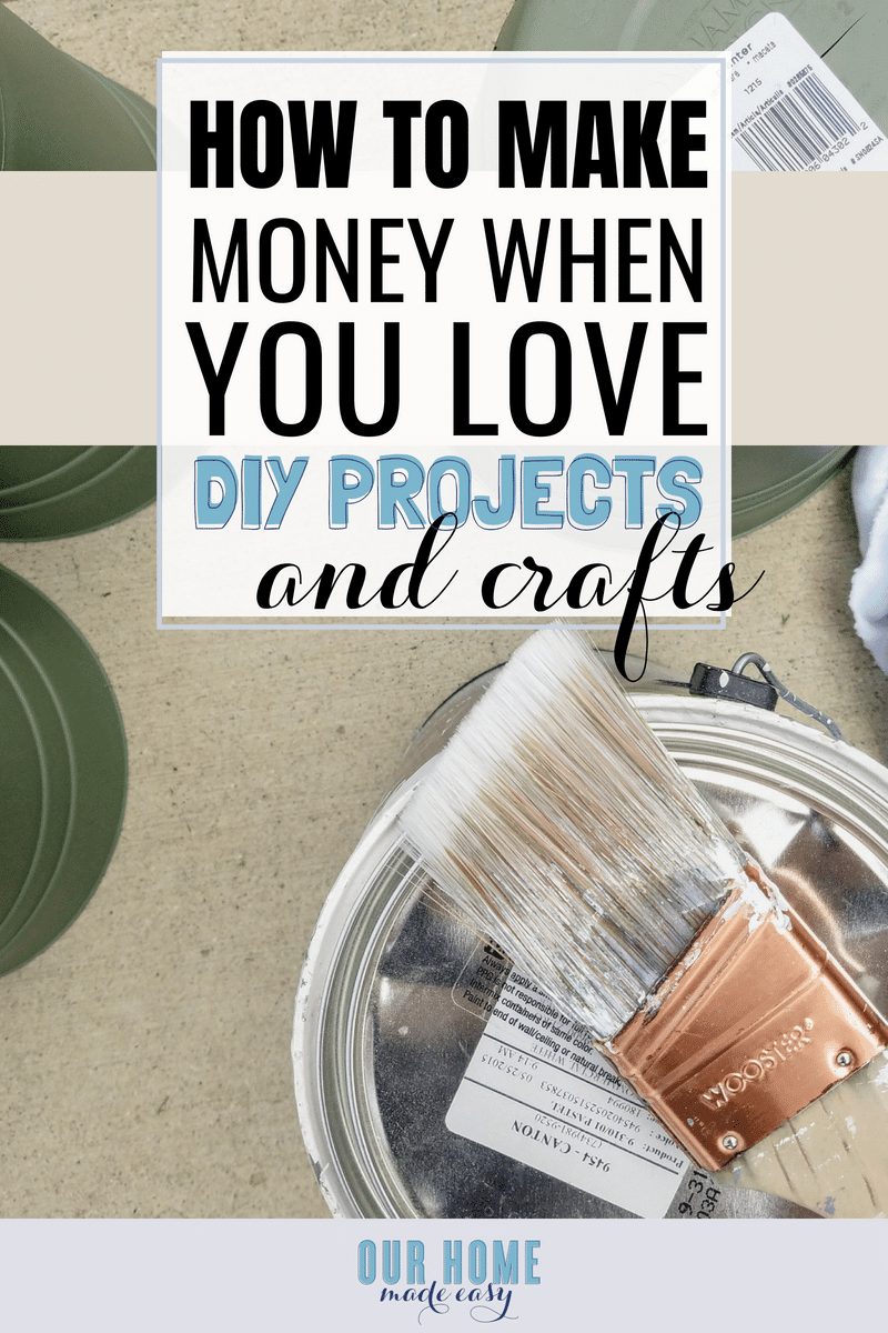 Make money with your love for DIY & crafting with Elite Blog Academy. I'm sharing my experience and how you can earn an income doing what you already enjoy! 