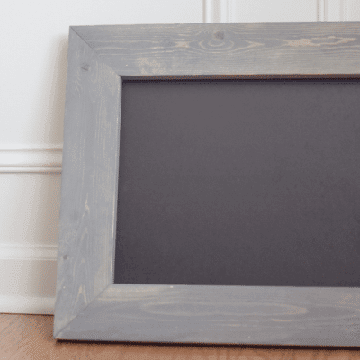 How to Make a DIY Chalkboard Sign
