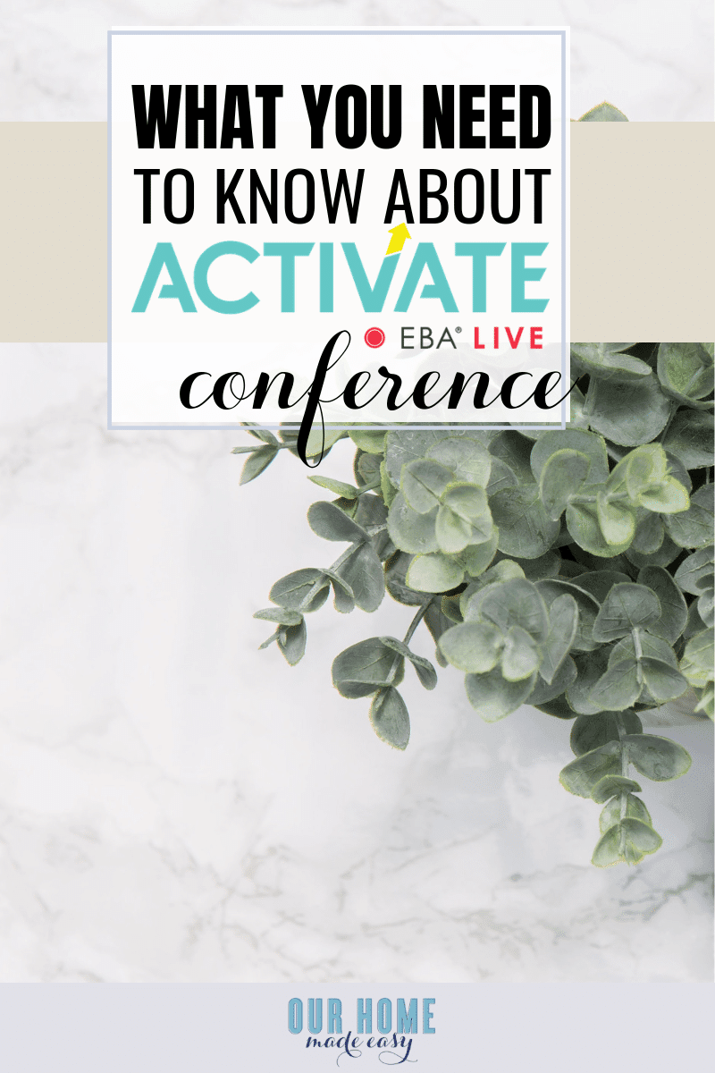 Learn more about Elite Blog Academy's Activate conference! Here is what I learned from the event and why it's so important to attend blogging conferences! #blogger #eba #blog #business #conference #bloggers