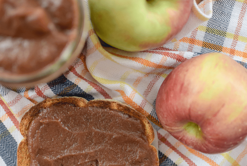 Easy Crock Pot Apple Butter (Six Ingredients)