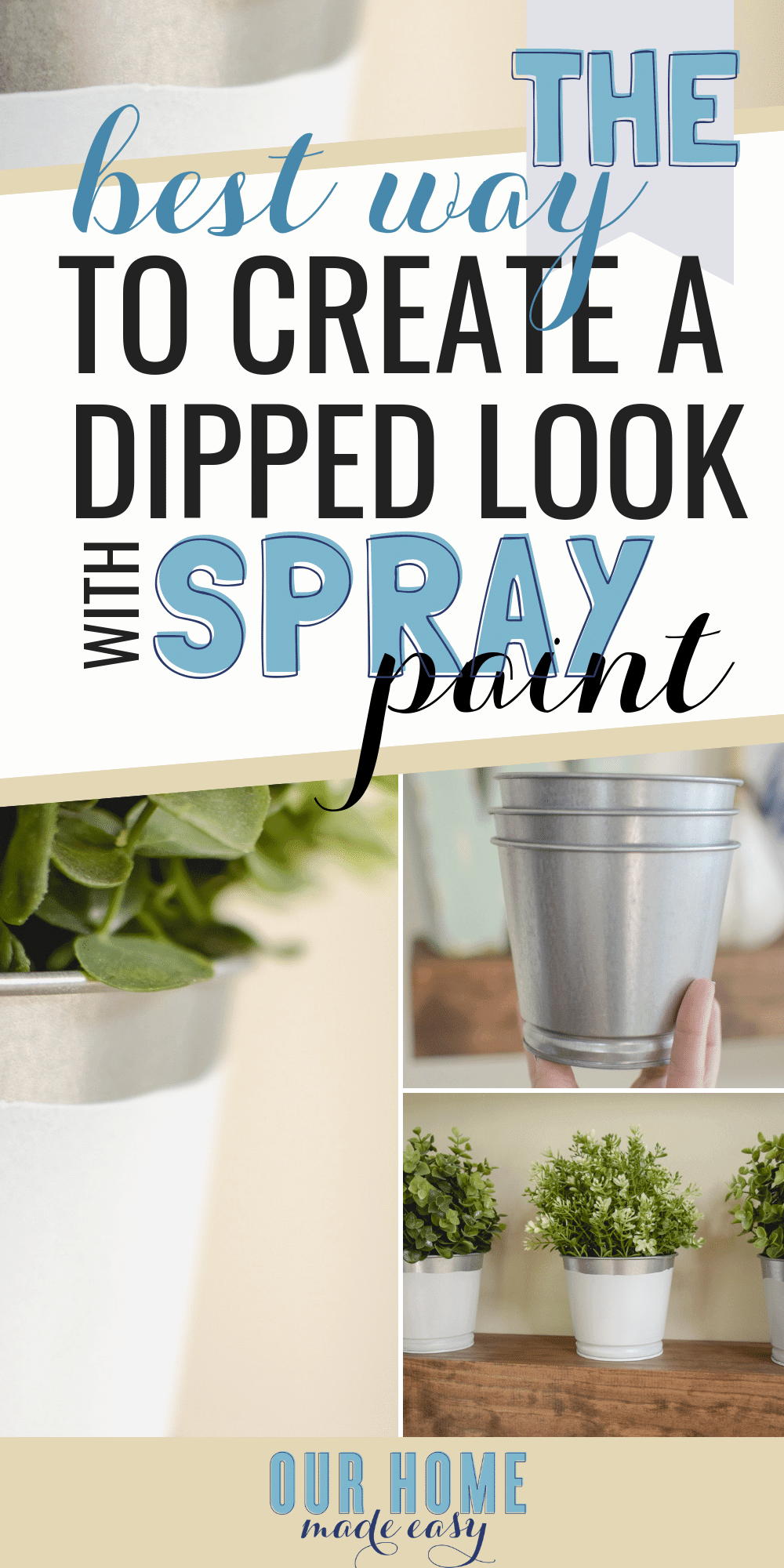 DIY your own dipped paint look but without the mess! Use Plasti Dip Crafts to make a fun new project that is super easy and removable! #sponsored #crafts #diycraft #paint #farmhouse #plastidip