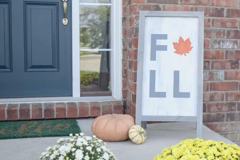 DIY Wooden Fall Sign