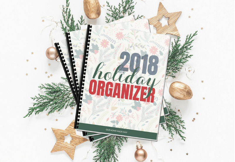 The 2018 Holiday Organizer is Here!