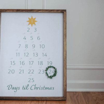 Easy DIY Advent Calendar