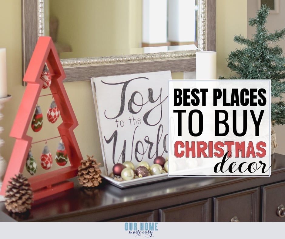 Modern Where To Buy Christmas Decorations for Small Space