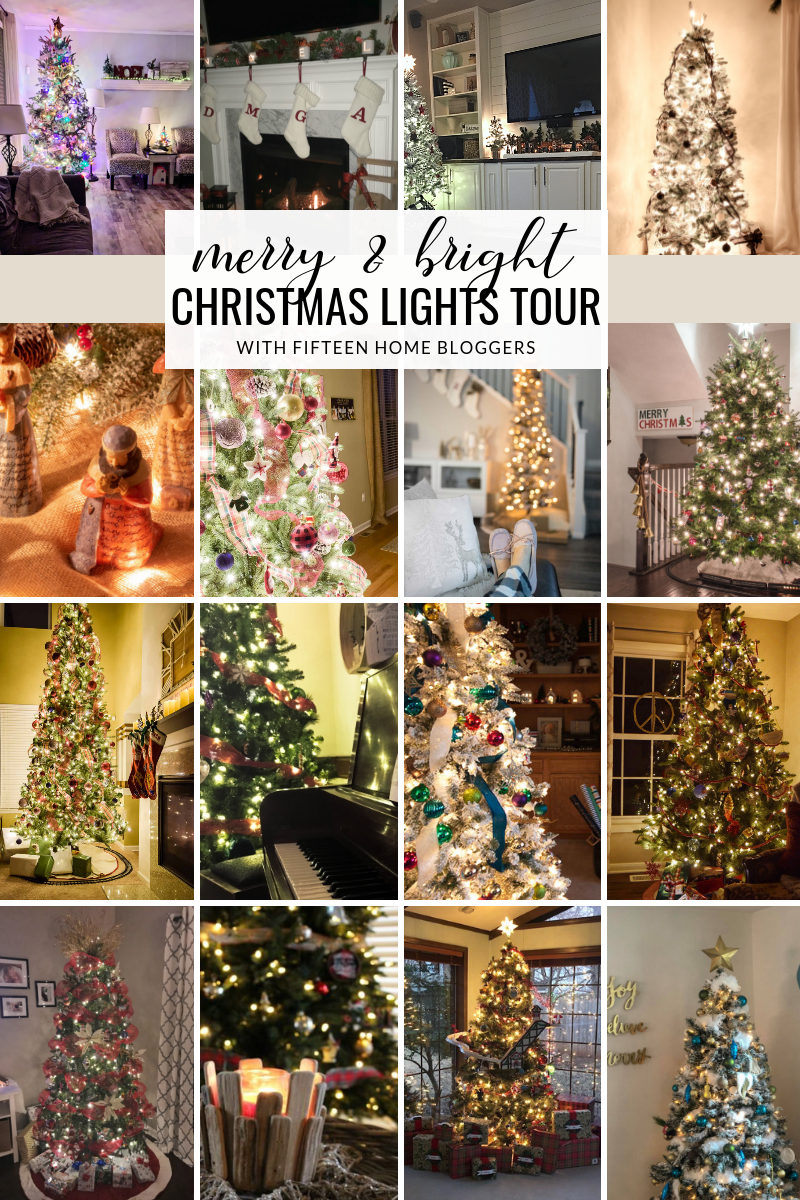 These 15 home bloggers give us a tour of their homes decked out for Christmas time