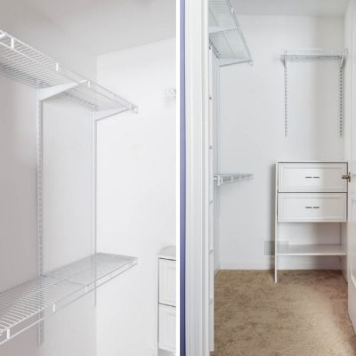 DIY Small Bedroom Closet Organization Reveal