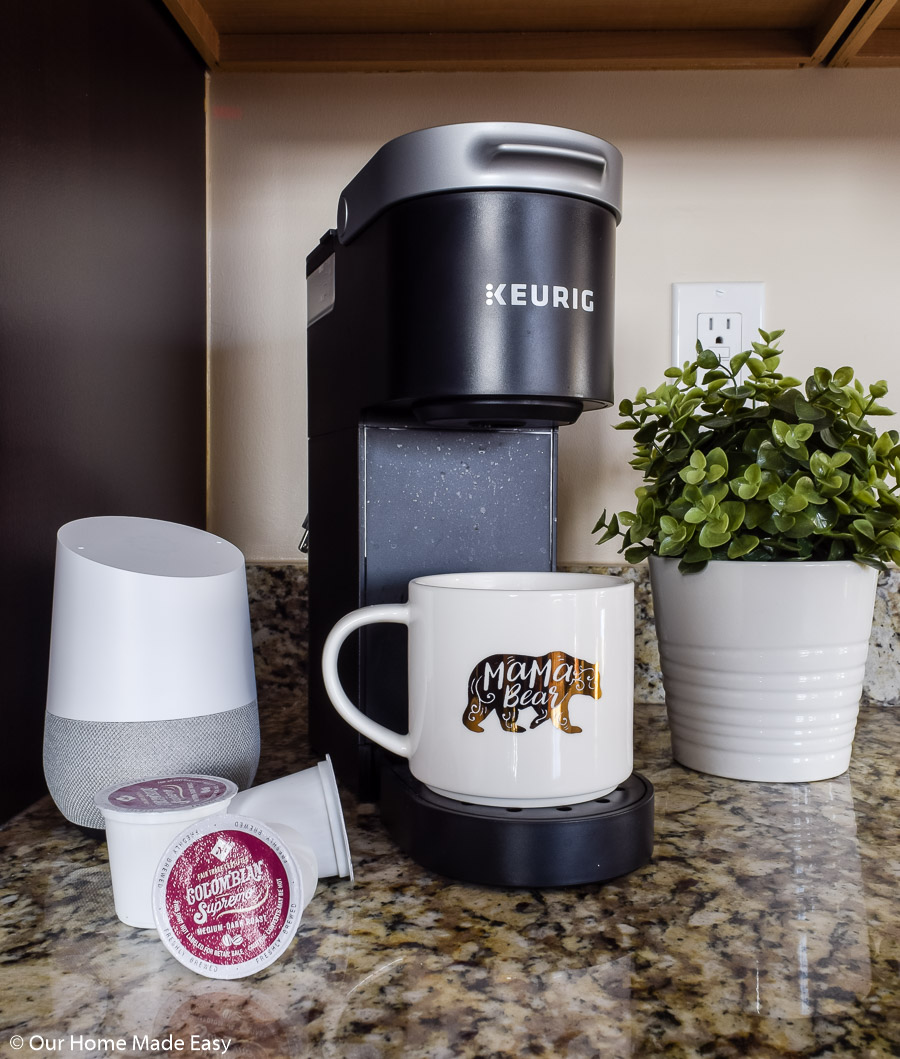 counter top clutter doesn't help in organizing your kitchen - here's how to organize better