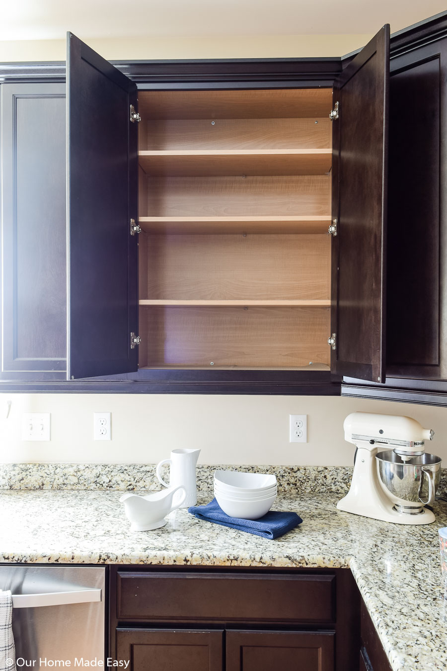 these cabinet decluttering tricks will help you keep your cabinets organized and neat