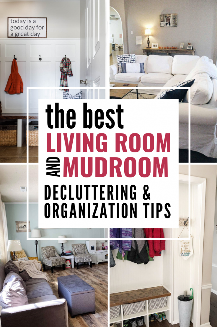 View of DIY Mudroom Organization for Small Spaces - Our Home Made Easy