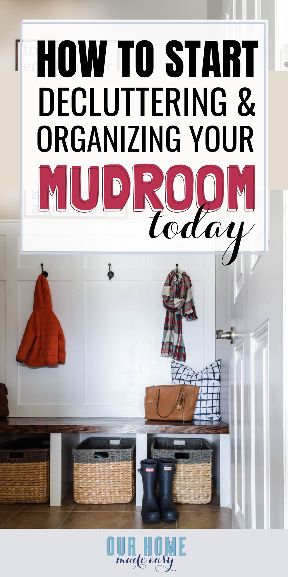 Diy Mudroom Organization For Small Spaces Storage Ideas