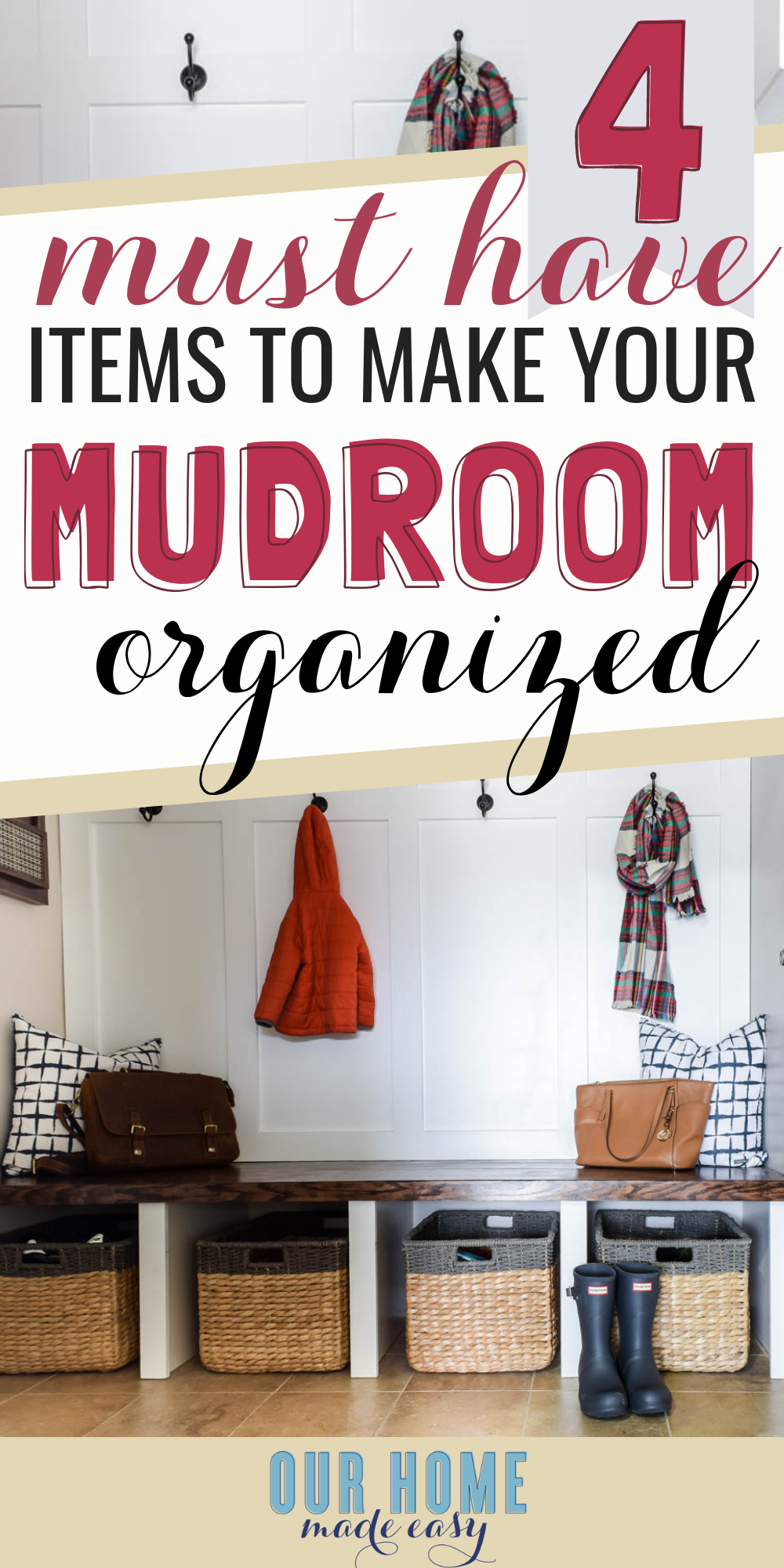 Diy Mudroom Organization For Small Spaces Storage Ideas