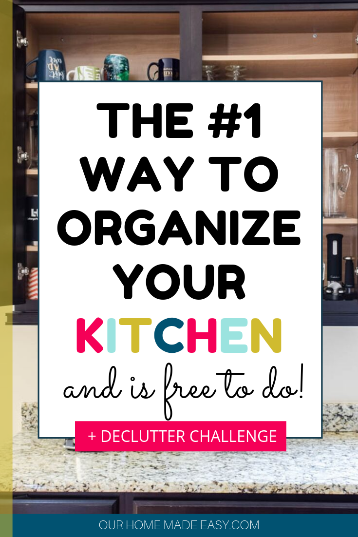 Then #1 Way to Organize Your Kitchen (and it's FREE)