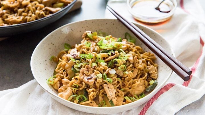 Image for 15 minute Chicken Ramen Stir Fry