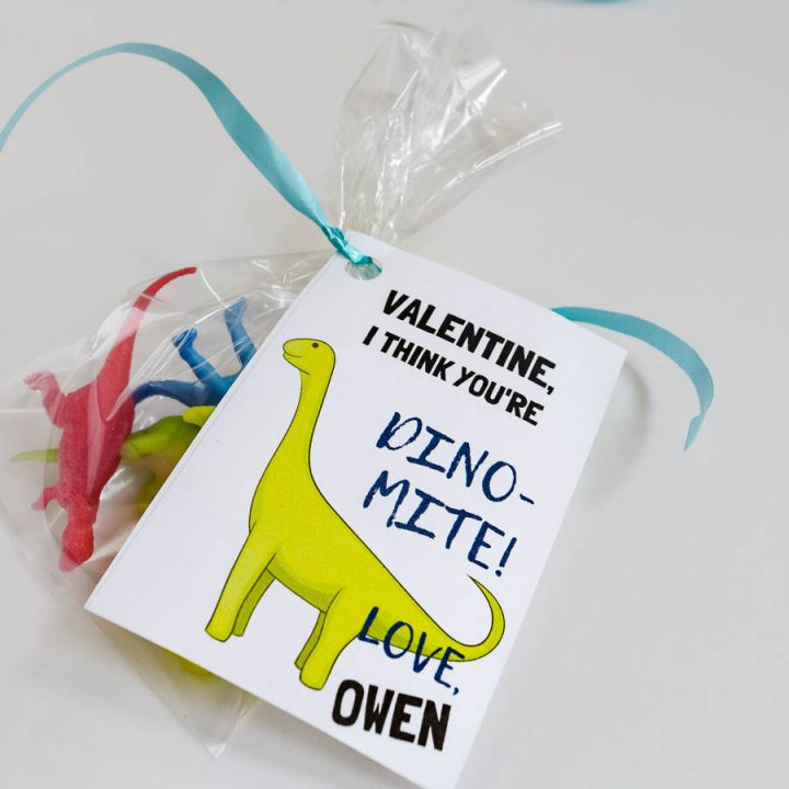 DIY Dinosaur Valentines Cards