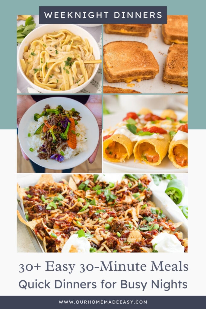 30 Easy 30-Minute Meals for Busy Weeknights