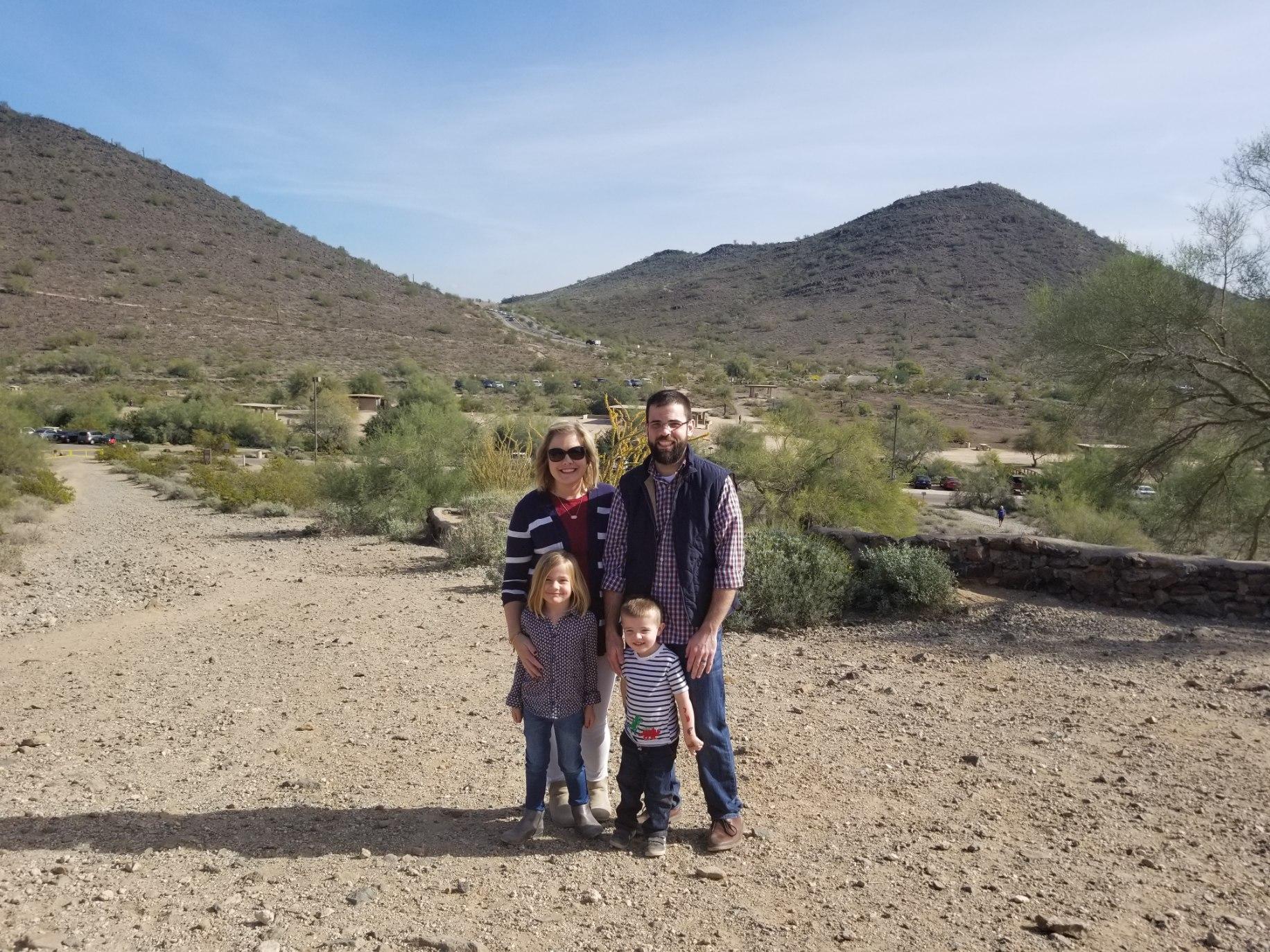 Brittany, Jordan, and the kids are moving to the dessert! We spent Thanksgiving in Arizona