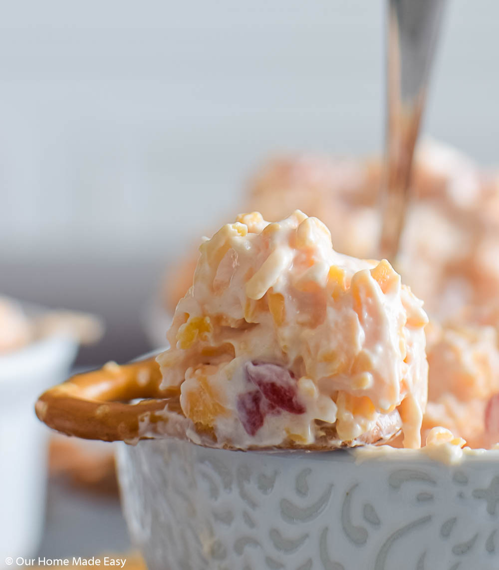 This easy Pimento Cheese Spread is the perfect party appetizer.