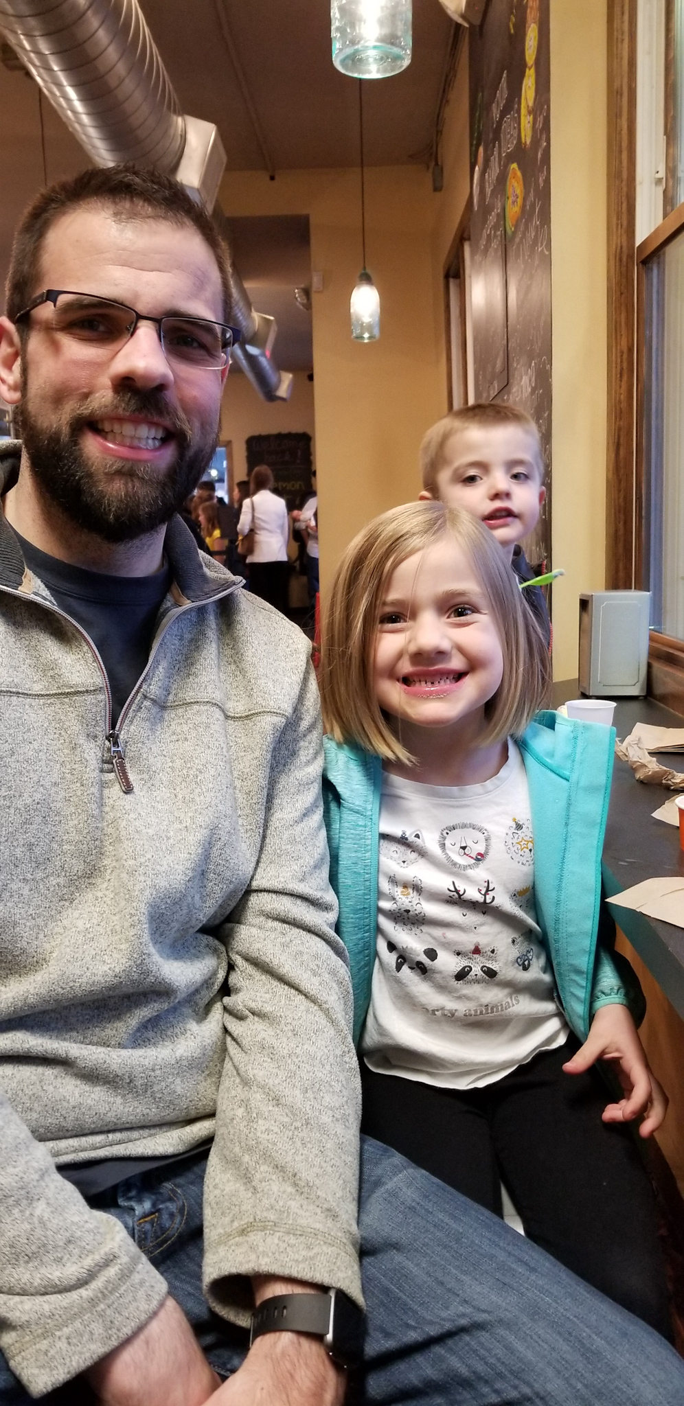 The Wise family enjoyed one last night out at our favorite ice cream place in Ann Arbor, Michigan