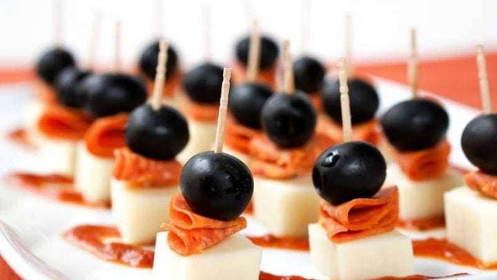 Image for Mozzarella, Pepperoni & Olive Bites