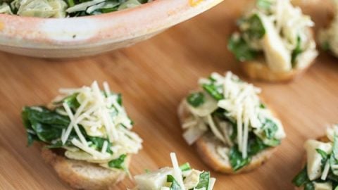 Image for Lemony Spinach Artichoke Dip