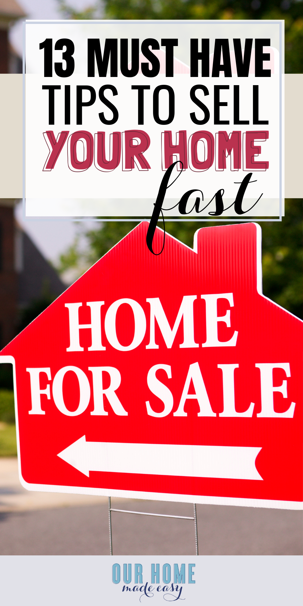 5 Ways to Sell Your House Fast