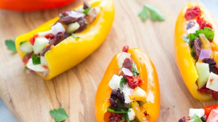 Image for Mediterranean Stuffed Mini Peppers