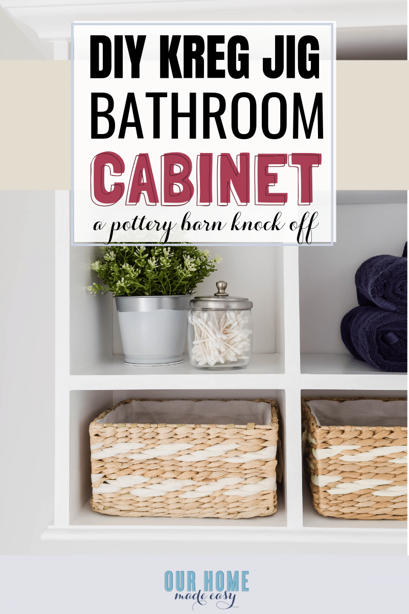 DIY Bathroom Wall Storage - Step-by-Step Declutter