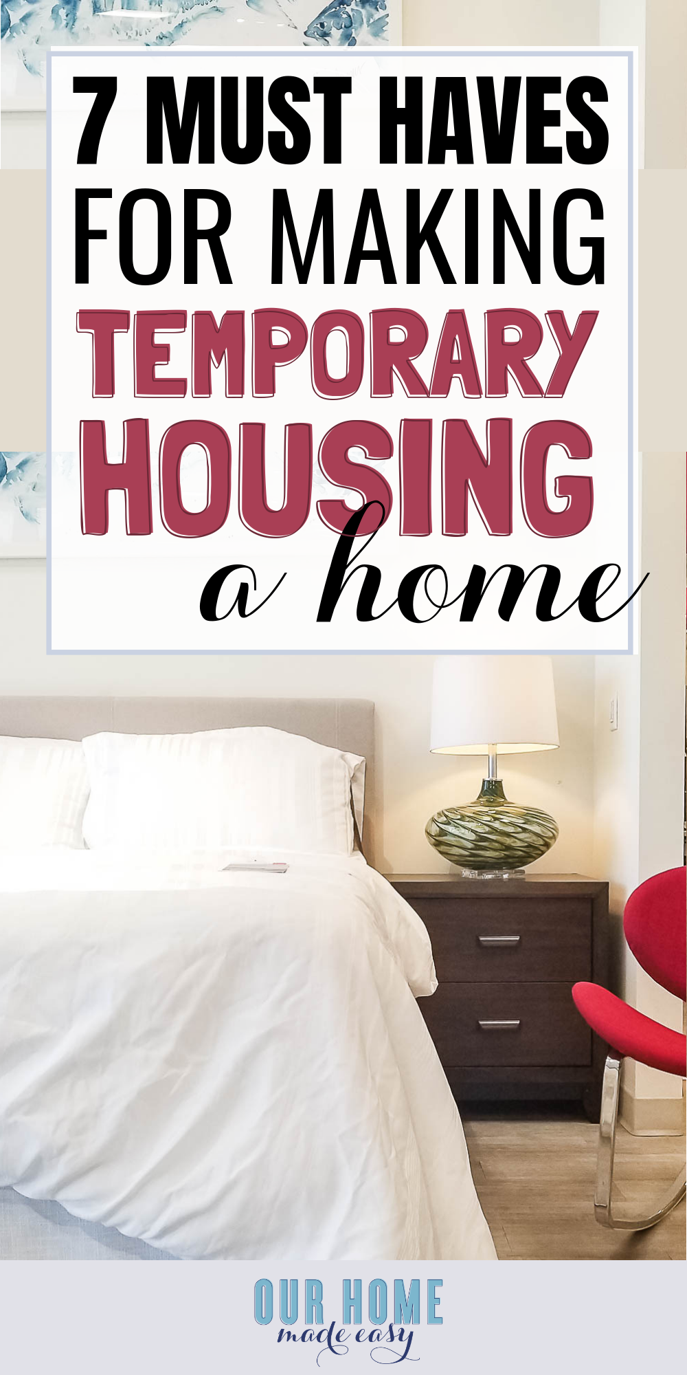 7 Must Have Home Decor Items to Make a Temporary House Feel Like Home