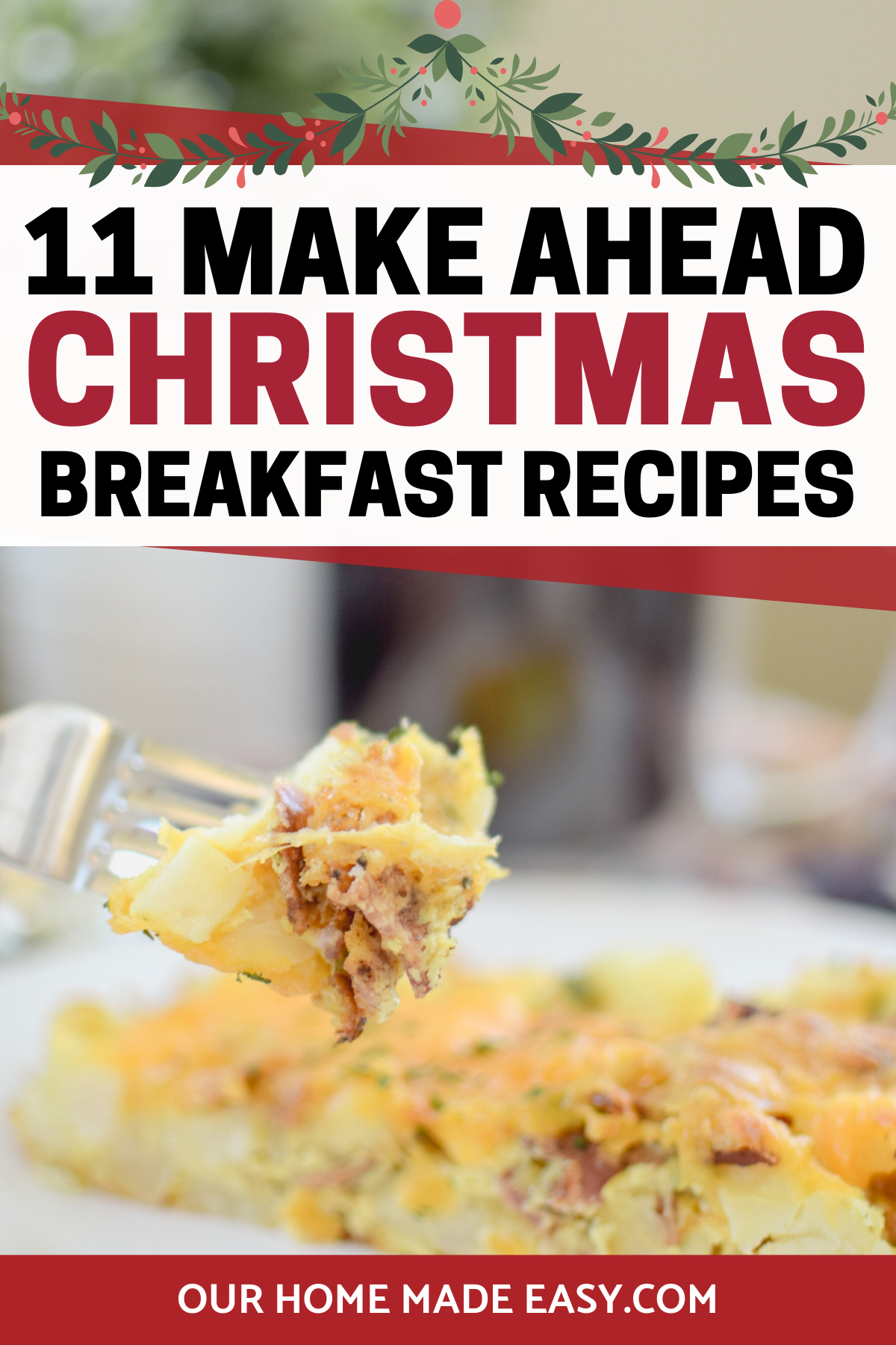 11 Make Ahead Recipes for Christmas Morning Breakfast