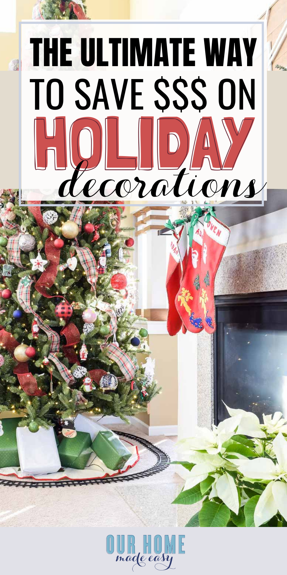 How to Decorate for the Holidays on a Budget: here's how to save money on your holiday decorating