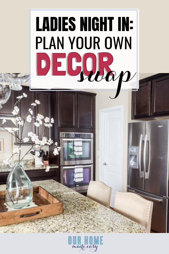 Ladies Night In: Plan Your Own Decor Swap! How to plan holiday decorating on a budget.