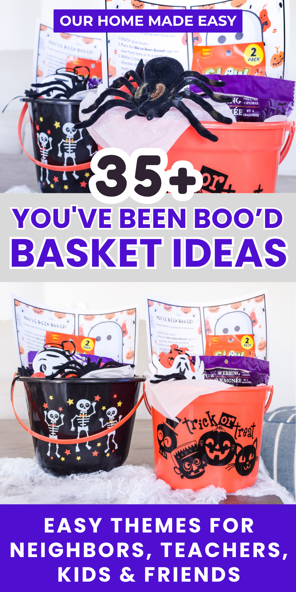 youve been booed basket ideas for busy families