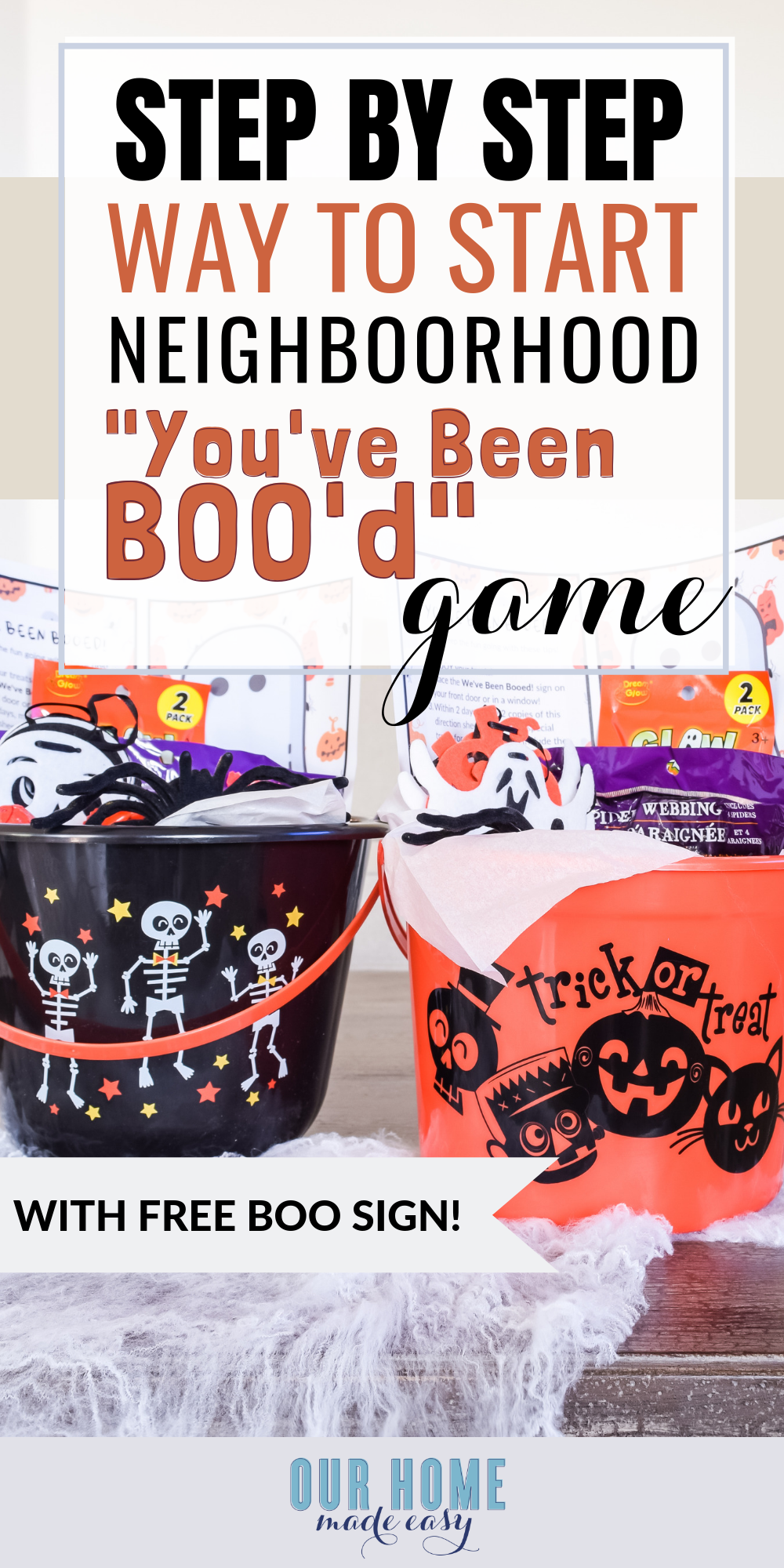 Have fun this Halloween with a simple You've Been Booed! activity. It's great when you are short on time and want to enjoy Halloween!