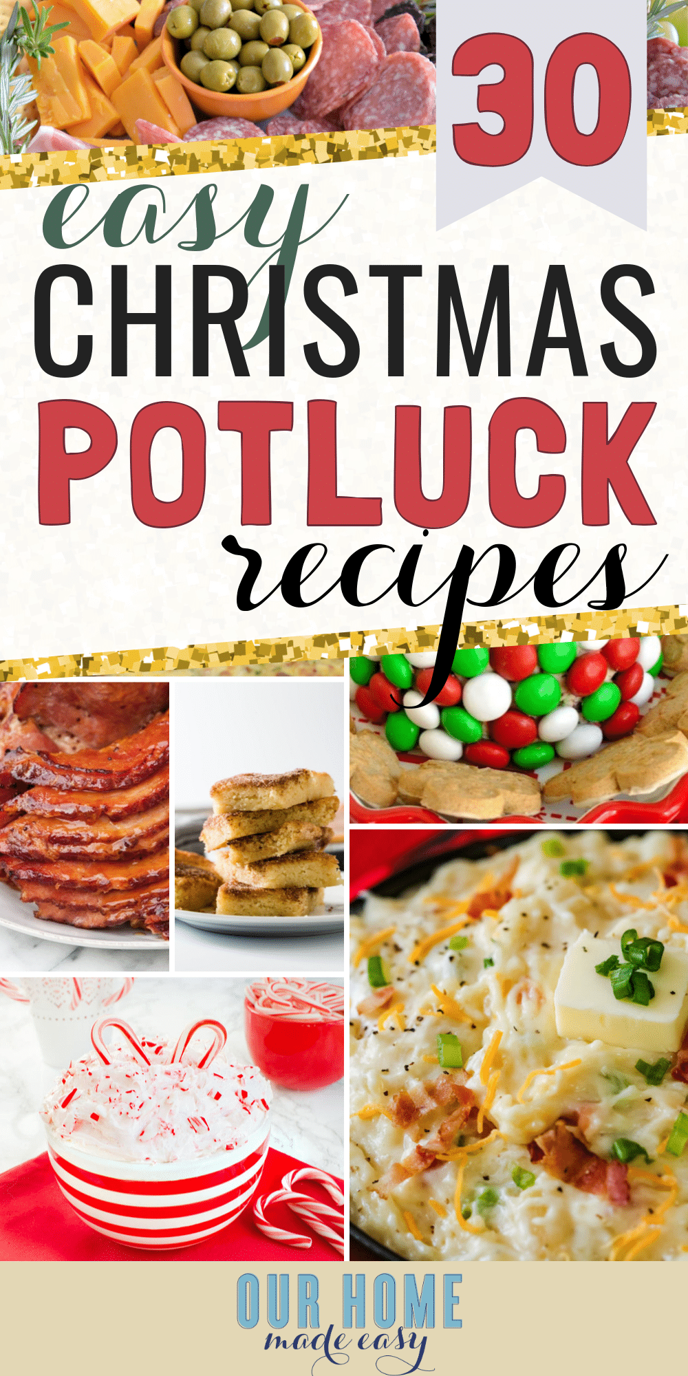 Christmas potluck on sale themes