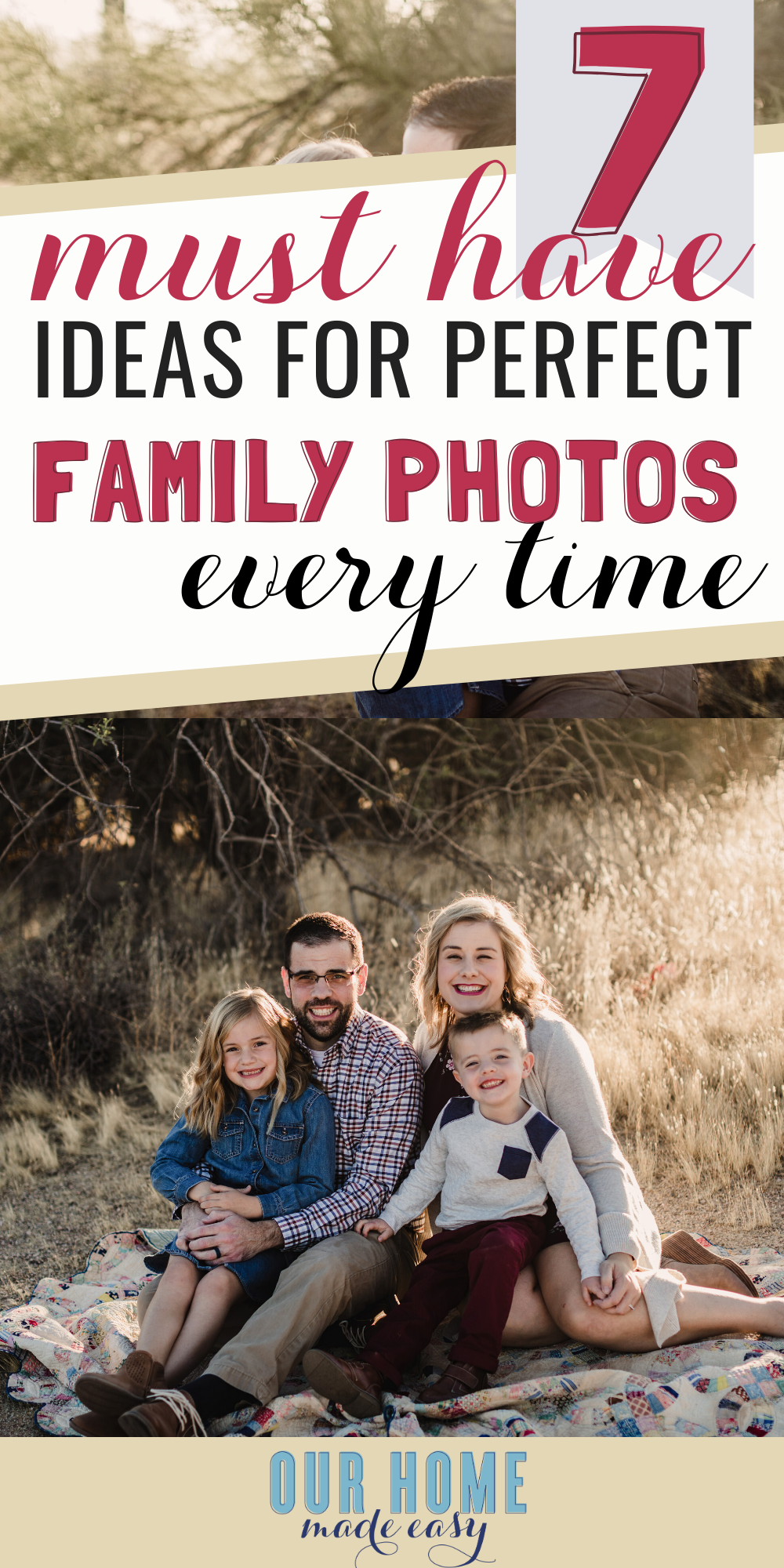 how to make family photo outfit ideas 