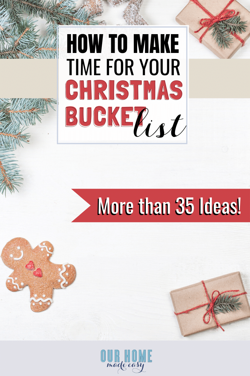 Christmas bucket list ideas