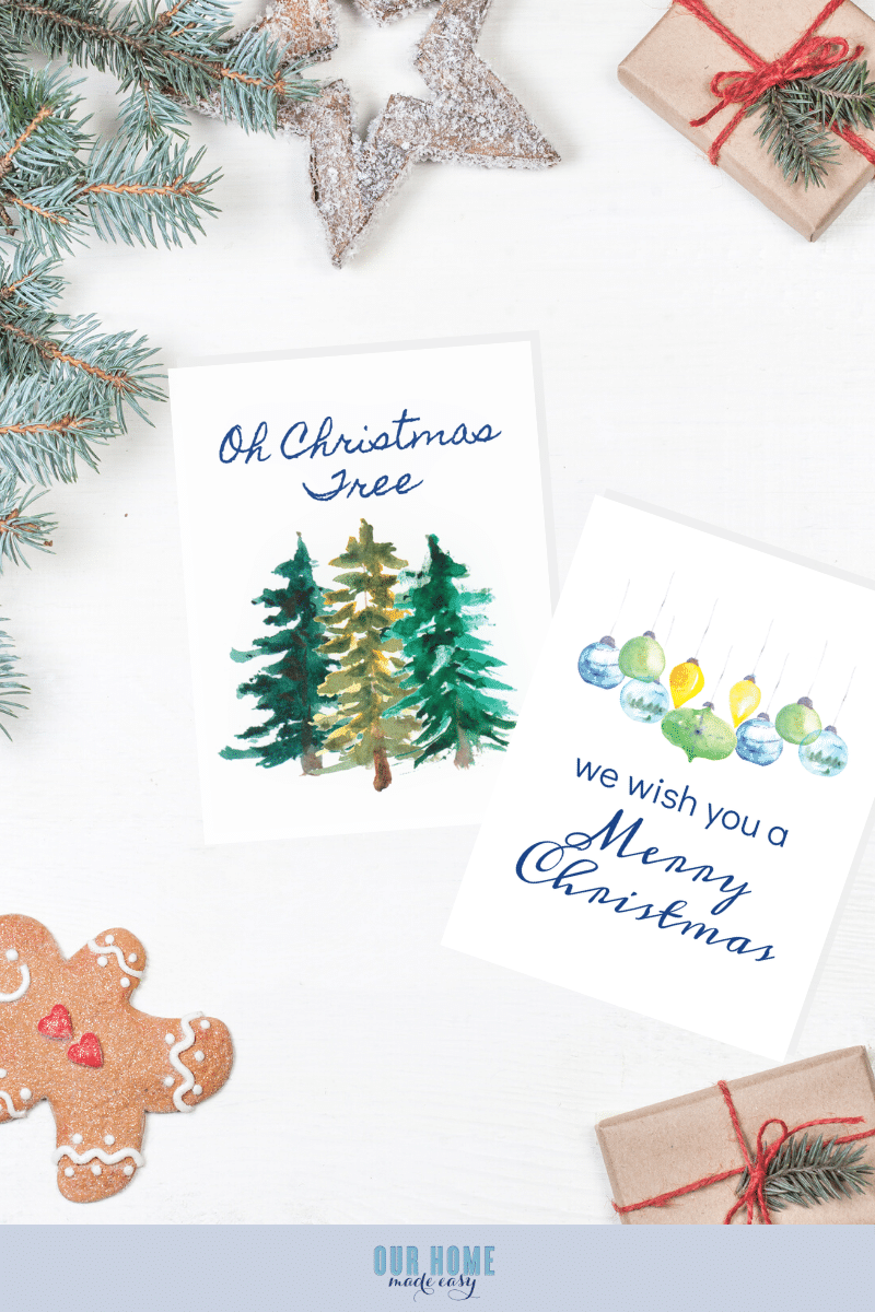 These free Christmas printables are the perfect office Christmas decorations! Print out and frame for your office desk